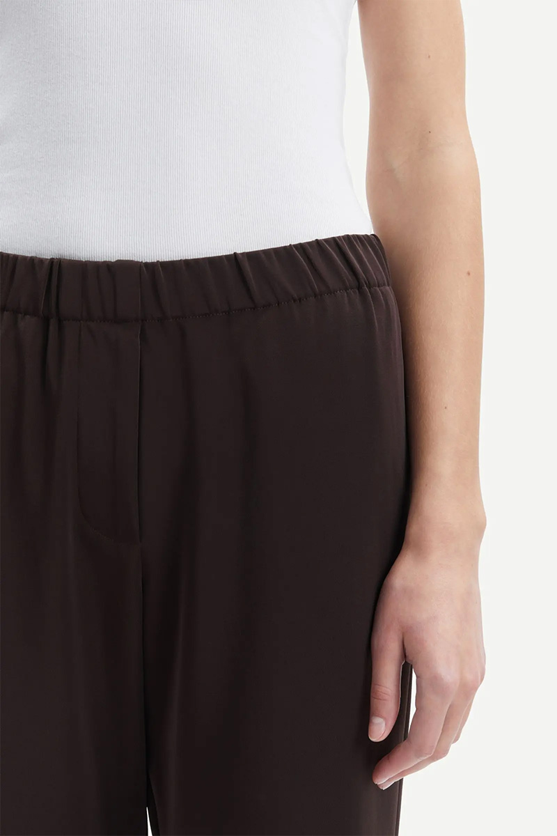 Sahoys Straight Trousers Mole - Bilde 2