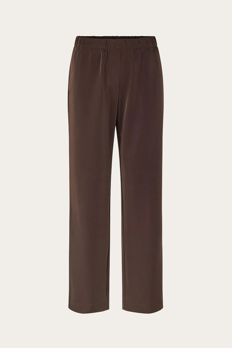 Sahoys Straight Trousers Mole - Bilde 3