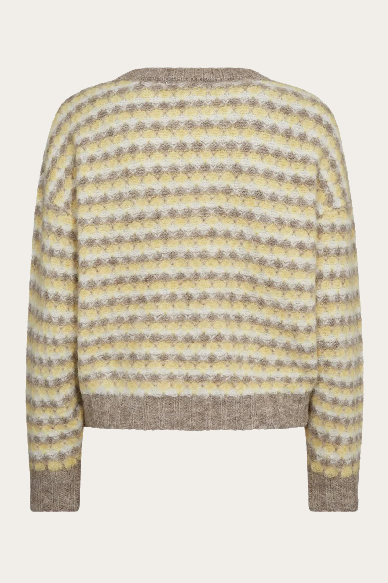 Sassi Knit Pullover Sand/Yellow - Bilde 4