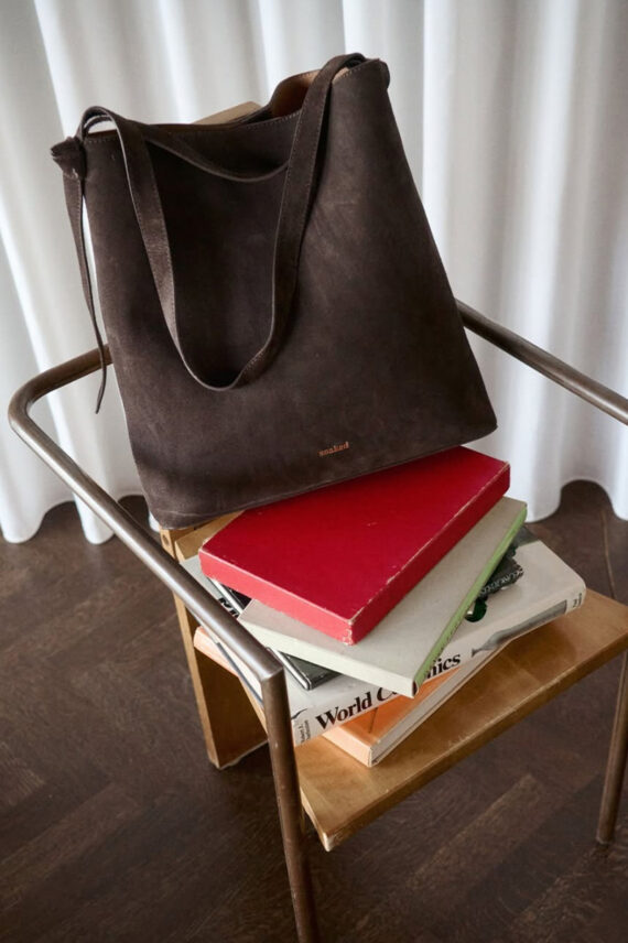 Calilje Suede Bag Coffee Bean