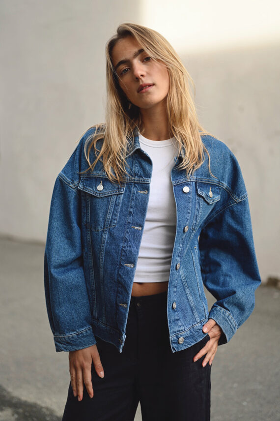 SLNamira Jacket Classic Blue Denim