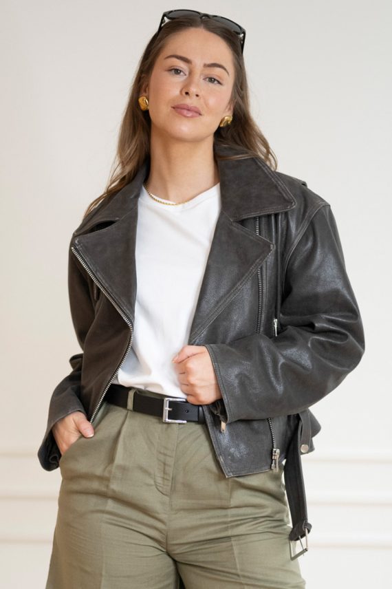 SLPanima Biker Jacket Raven