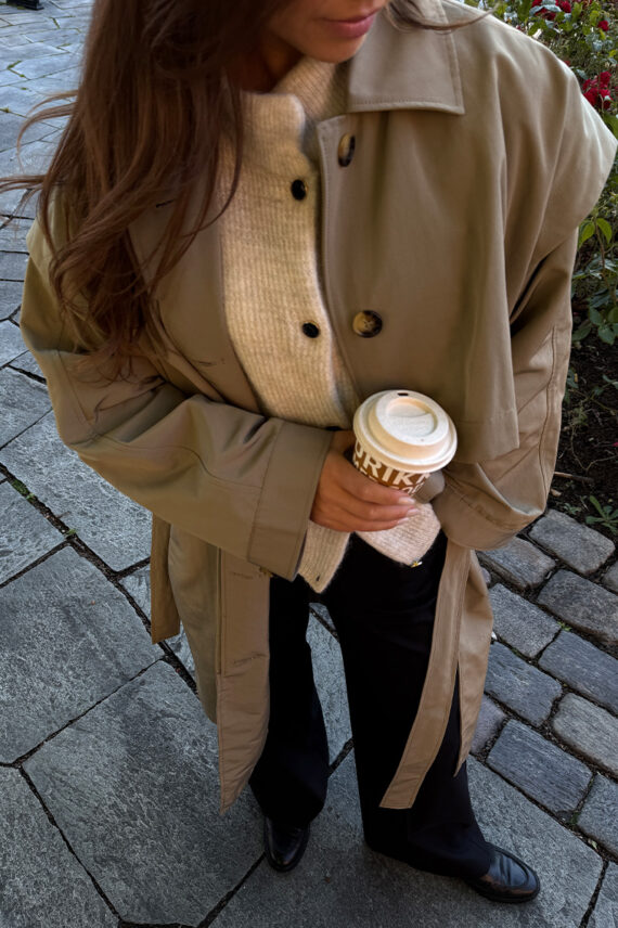 SLRowena Trench Coat Mermaid