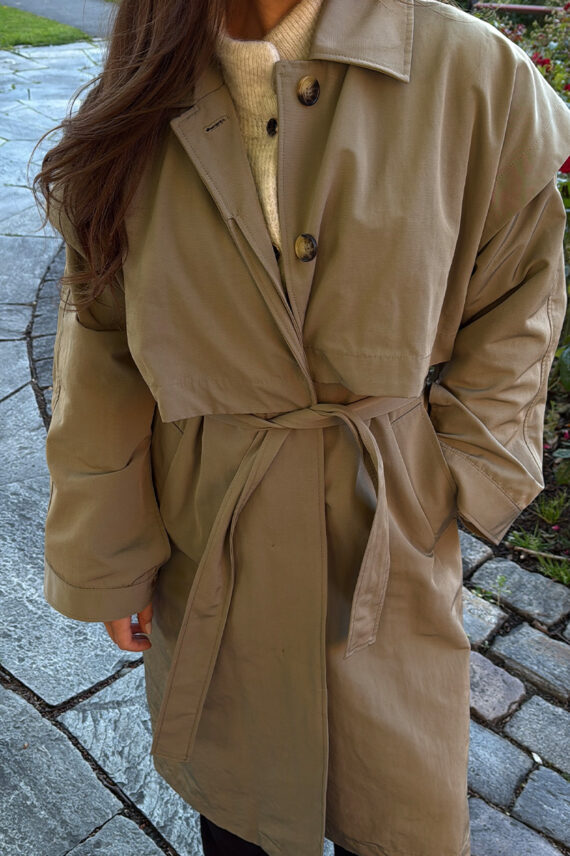 SLRowena Trench Coat Mermaid