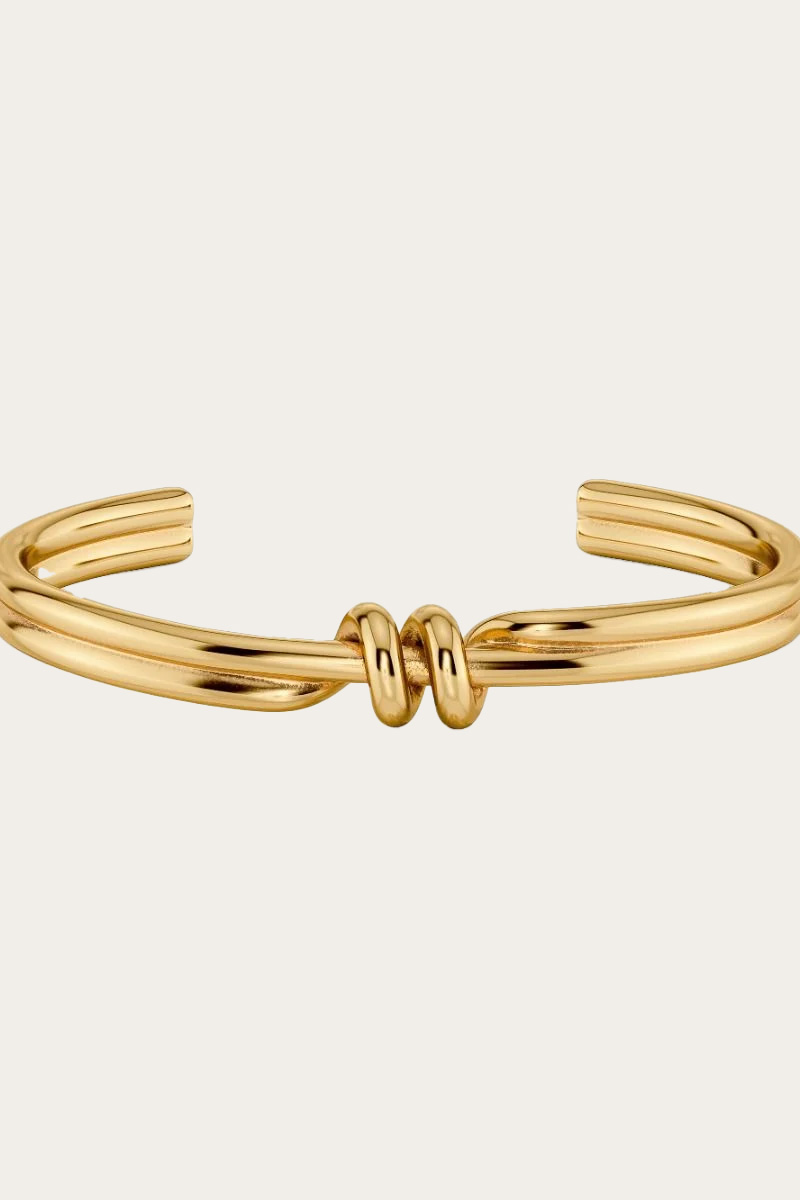 Swivel Bangle Gold - Bilde 3