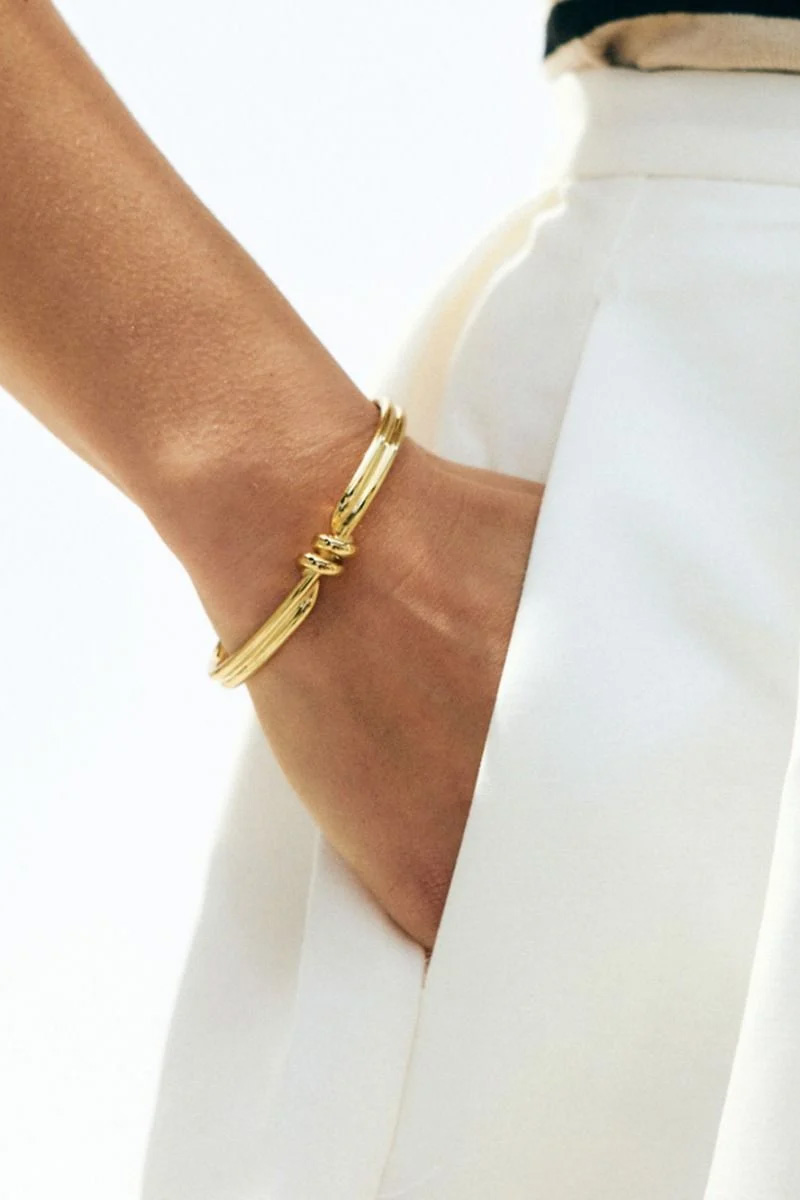 Swivel Bangle Gold