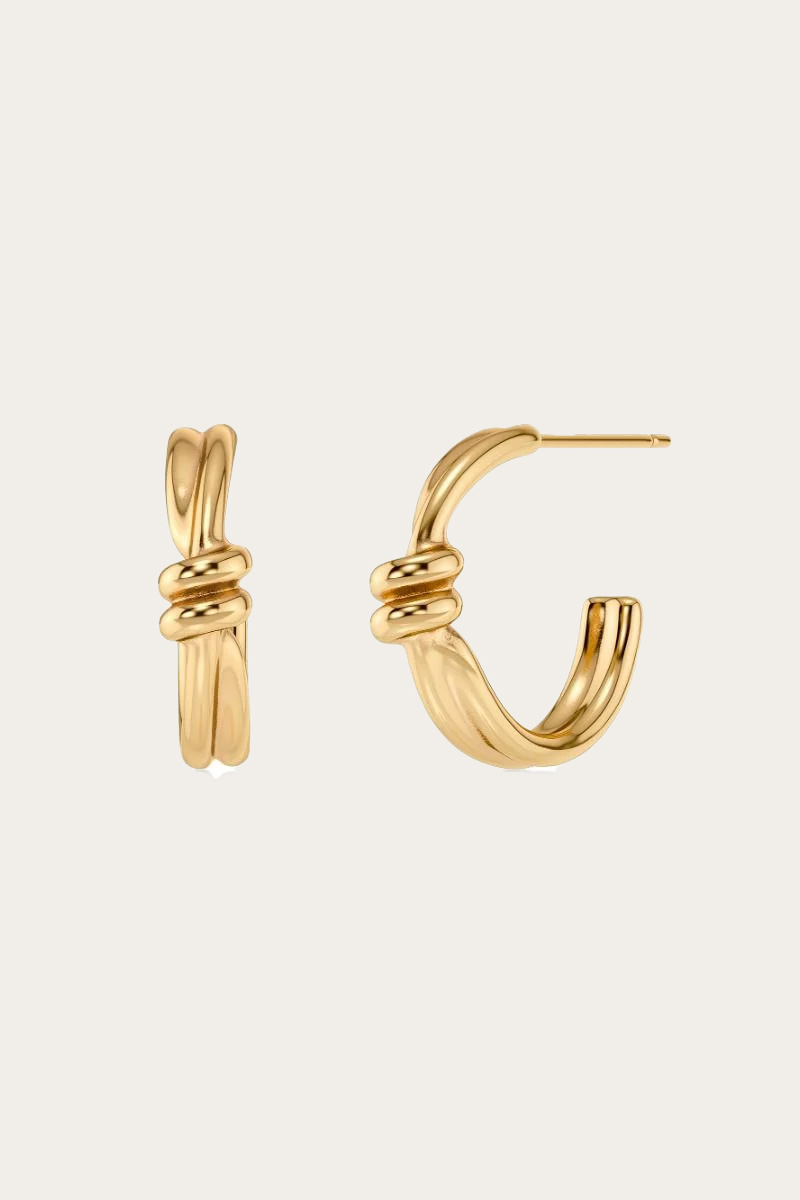 Swivel Hoops Gold - Bilde 2