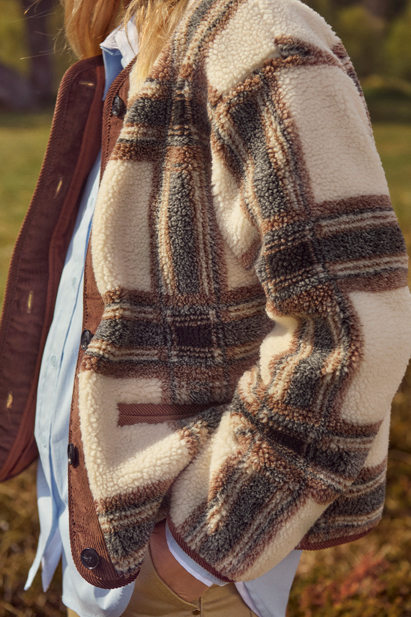 YsabellPW Brown Check - Bilde 3
