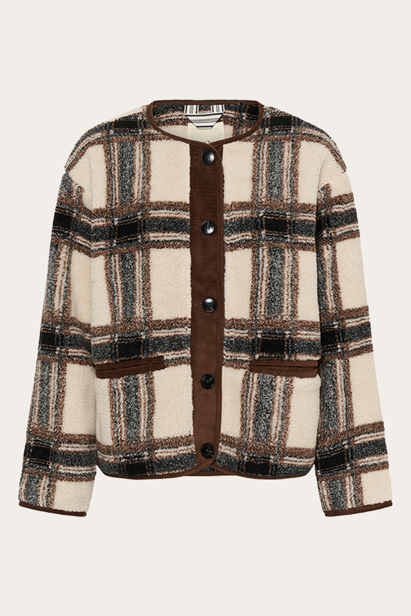 YsabellPW Brown Check - Bilde 4