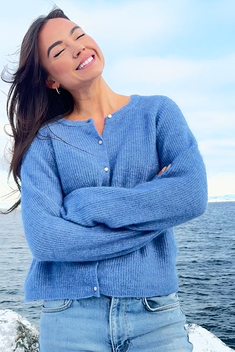 Amalie Cardigan Quiet Harbor - Bilde 2