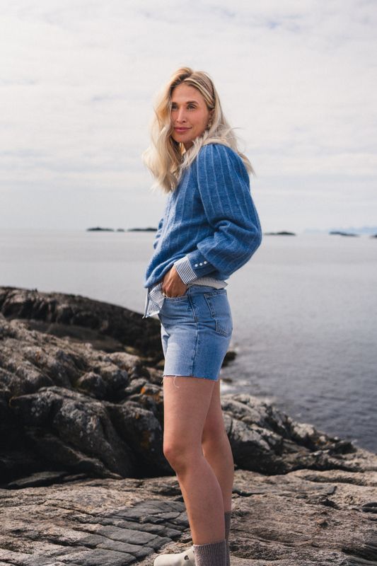 Amalie Puff Pullover Quiet Harbor - Bilde 2