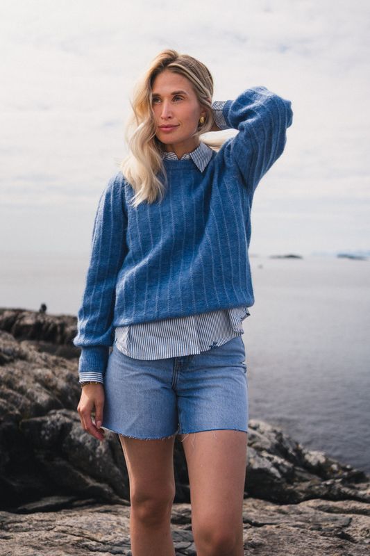 Amalie Puff Pullover Quiet Harbor - Bilde 4