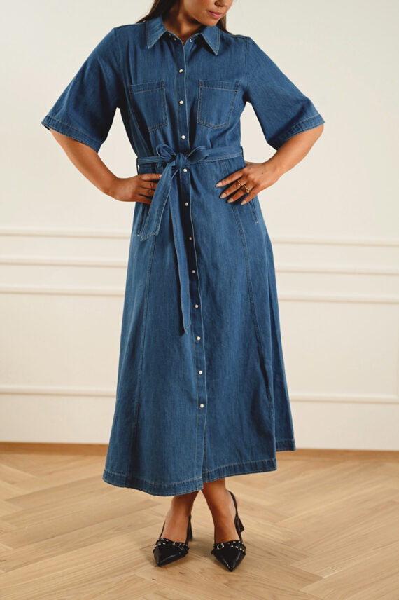 AmaPW Dress Medium Blue Denim