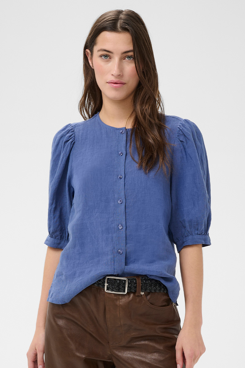 AzraPW Shirt Blue Indigo