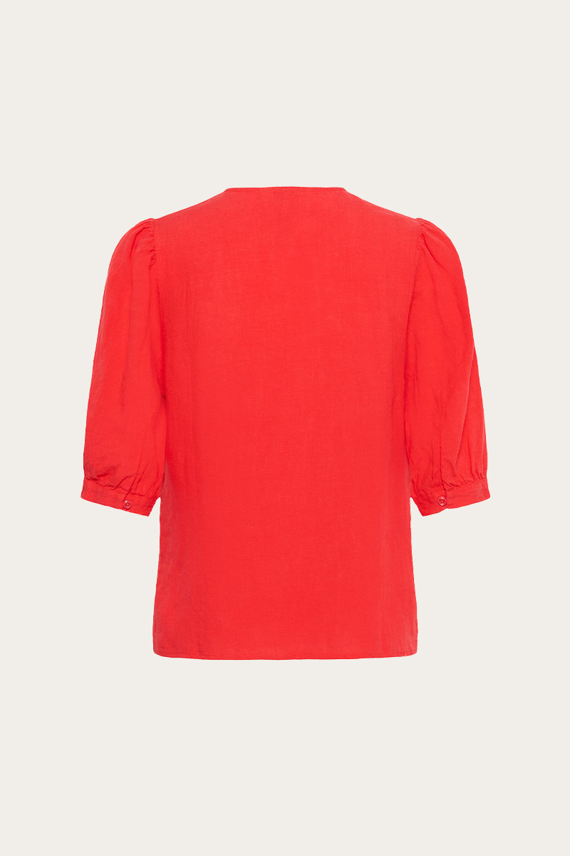 AzraPW Shirt Poppy Red - Bilde 4