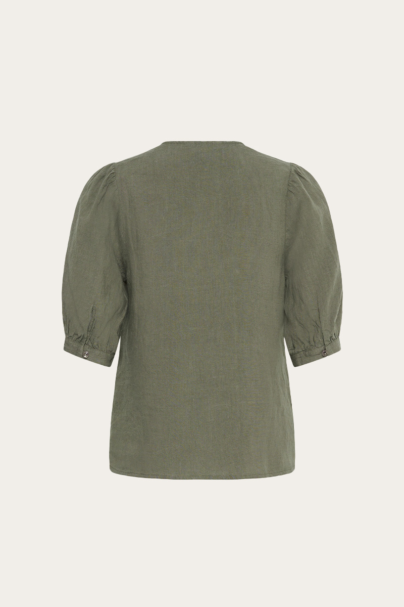 AzraPW Shirt Smokey Olive - Bilde 5