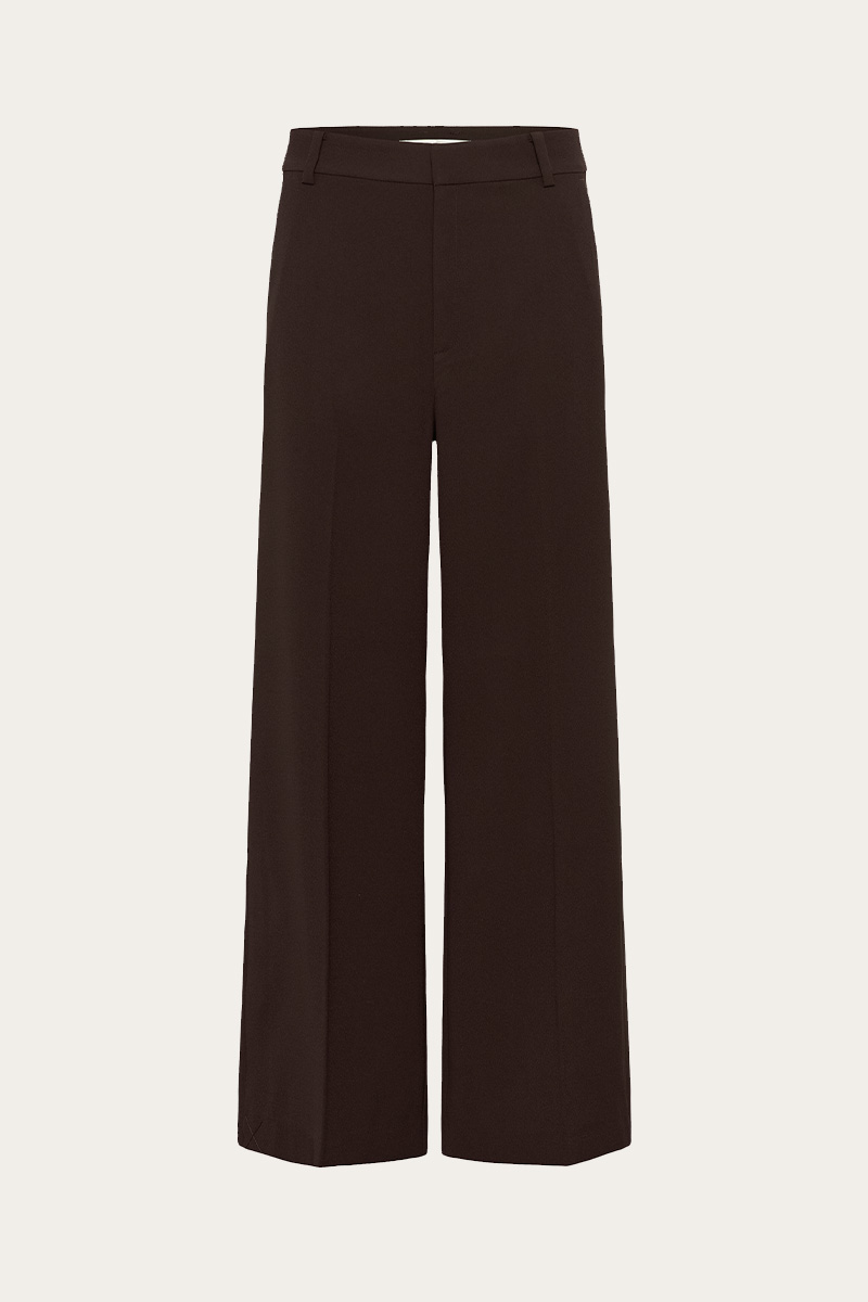 BriezIW Slit Pants Coffee Bean - Bilde 4
