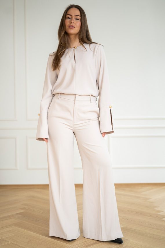 BriezIW Slit Pants Haze
