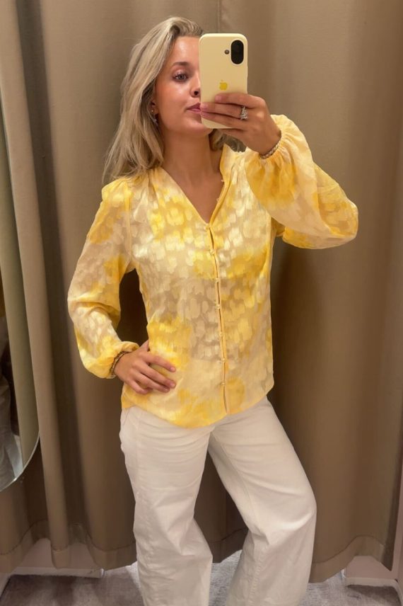 CielleIW Shirt Yellow Illuminating Floral