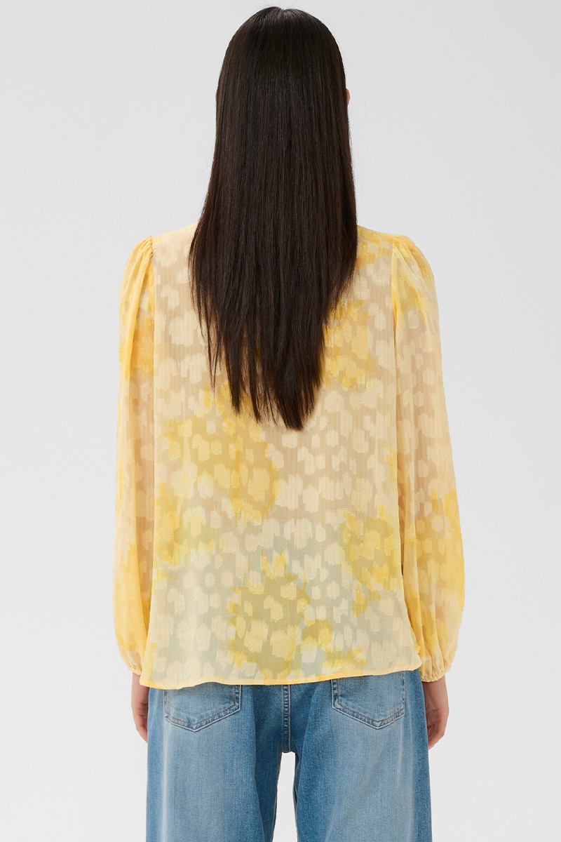 CielleIW Shirt Yellow Illuminating Floral - Bilde 2