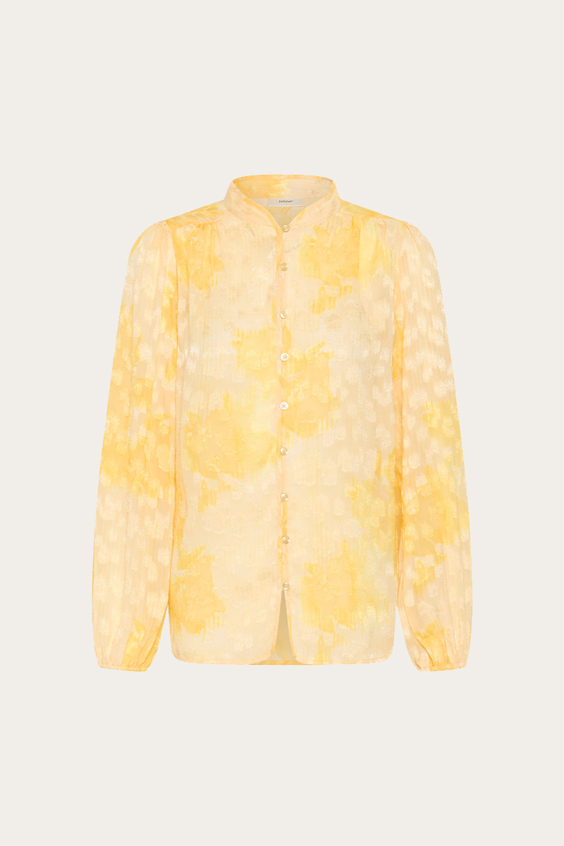 CielleIW Shirt Yellow Illuminating Floral - Bilde 3