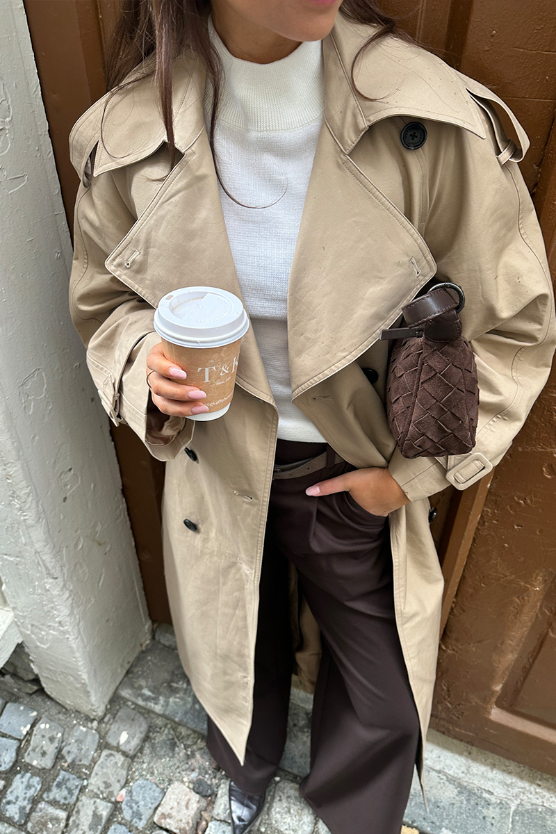 Cotton Trench Beige - Bilde 4