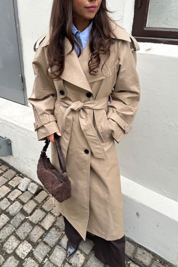 Cotton Trench Beige
