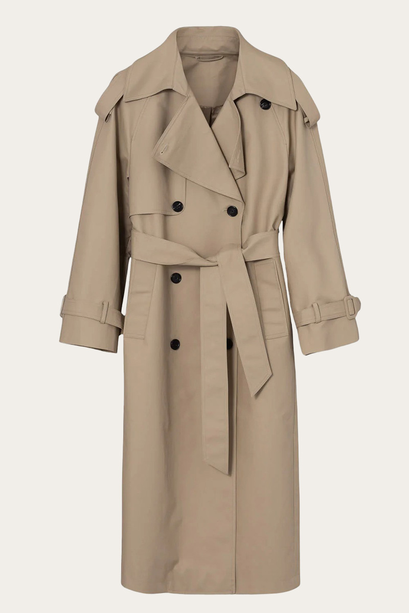 Cotton Trench Beige - Bilde 7