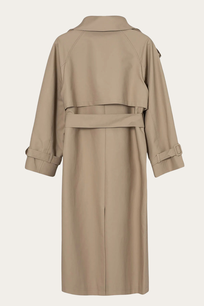 Cotton Trench Beige - Bilde 8