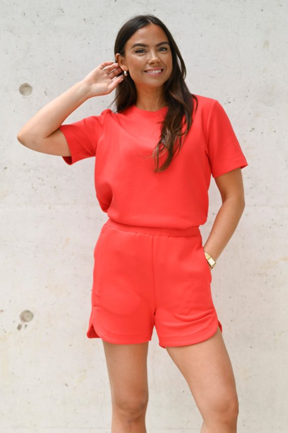 HennieIW Vincent Shorts Poppy Red
