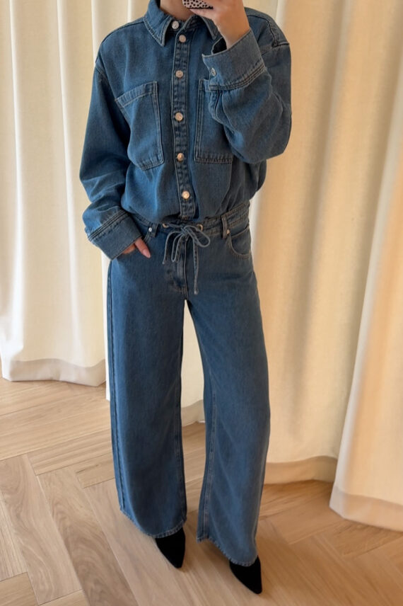 Irvina Denim Jeans Blue Denim