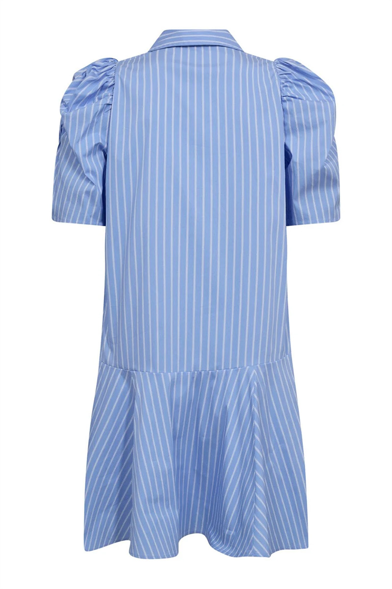 MicaCC Stripe Dress Pale Blue - Bilde 6