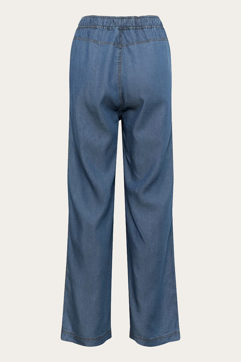 PhilipaIW Pant Medium Blue - Bilde 7