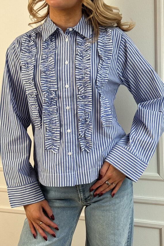 PranveraPW Shirt Amparo Blue Stripe