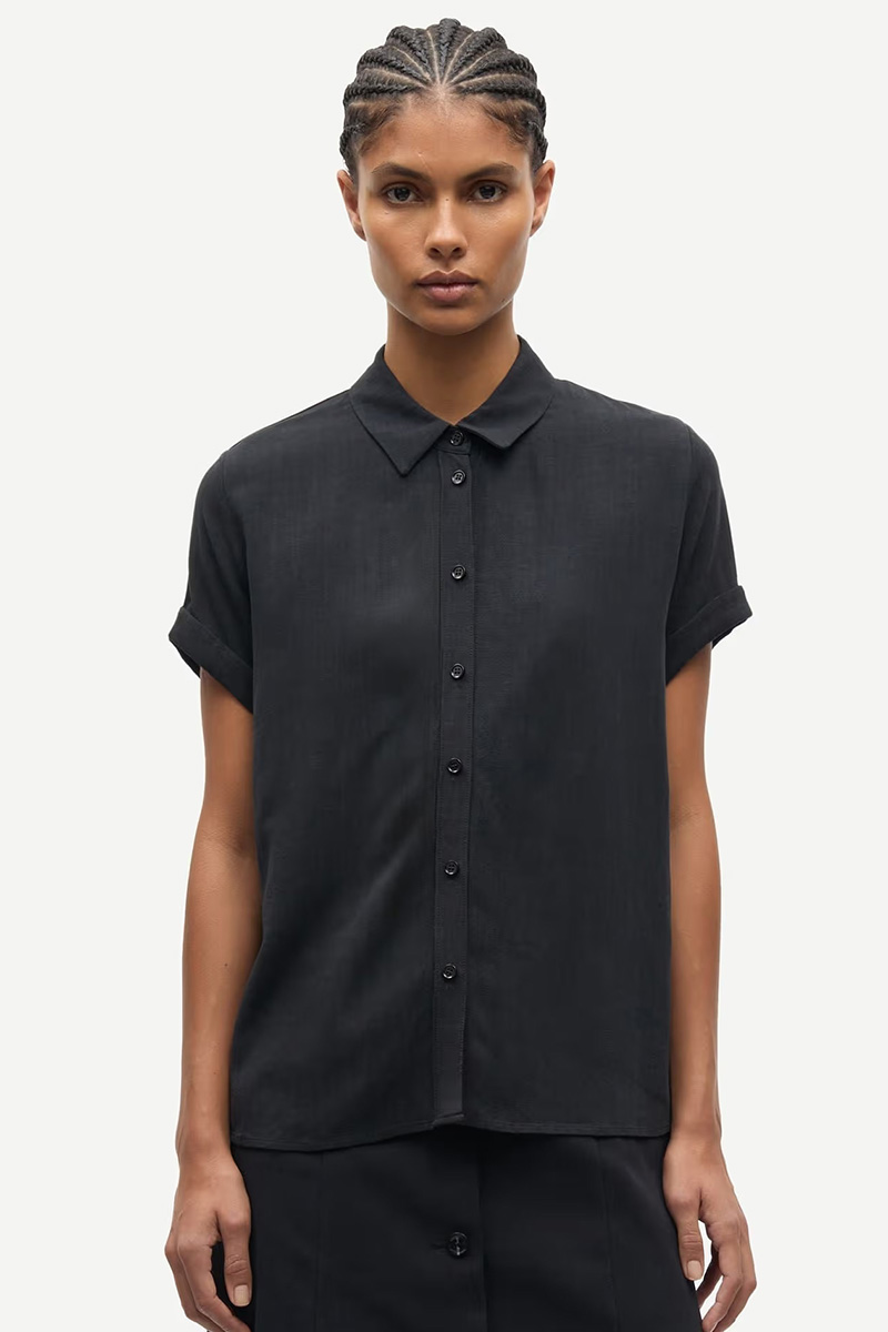 Samajana SS Shirt Black - Bilde 2