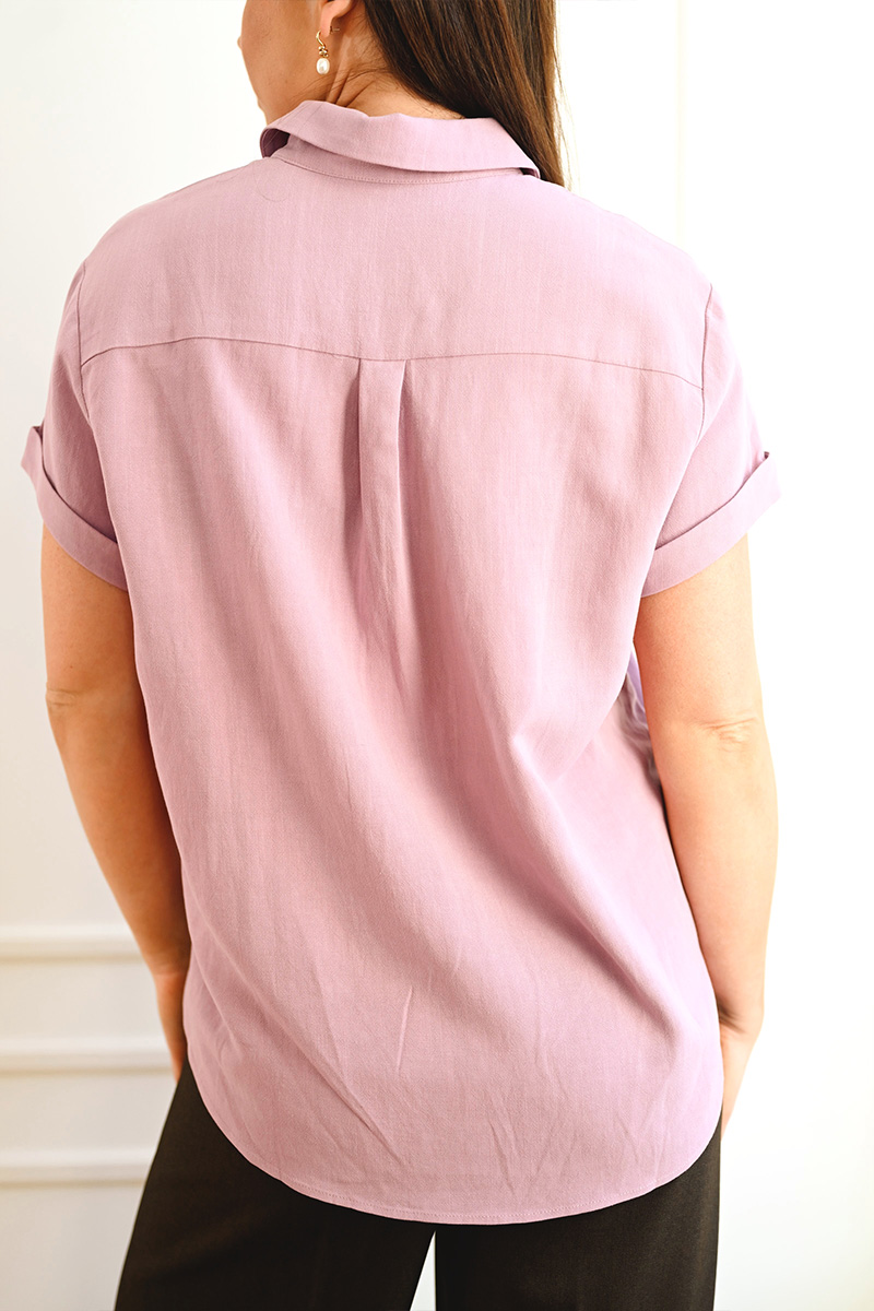 Samajana SS Shirt Orchid Haze - Bilde 2