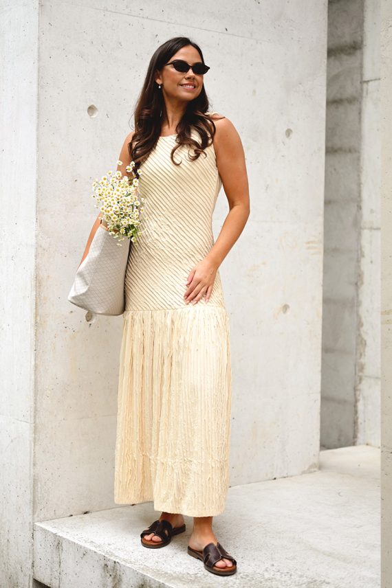 SelmaIW Fest Long Dress Chamomile