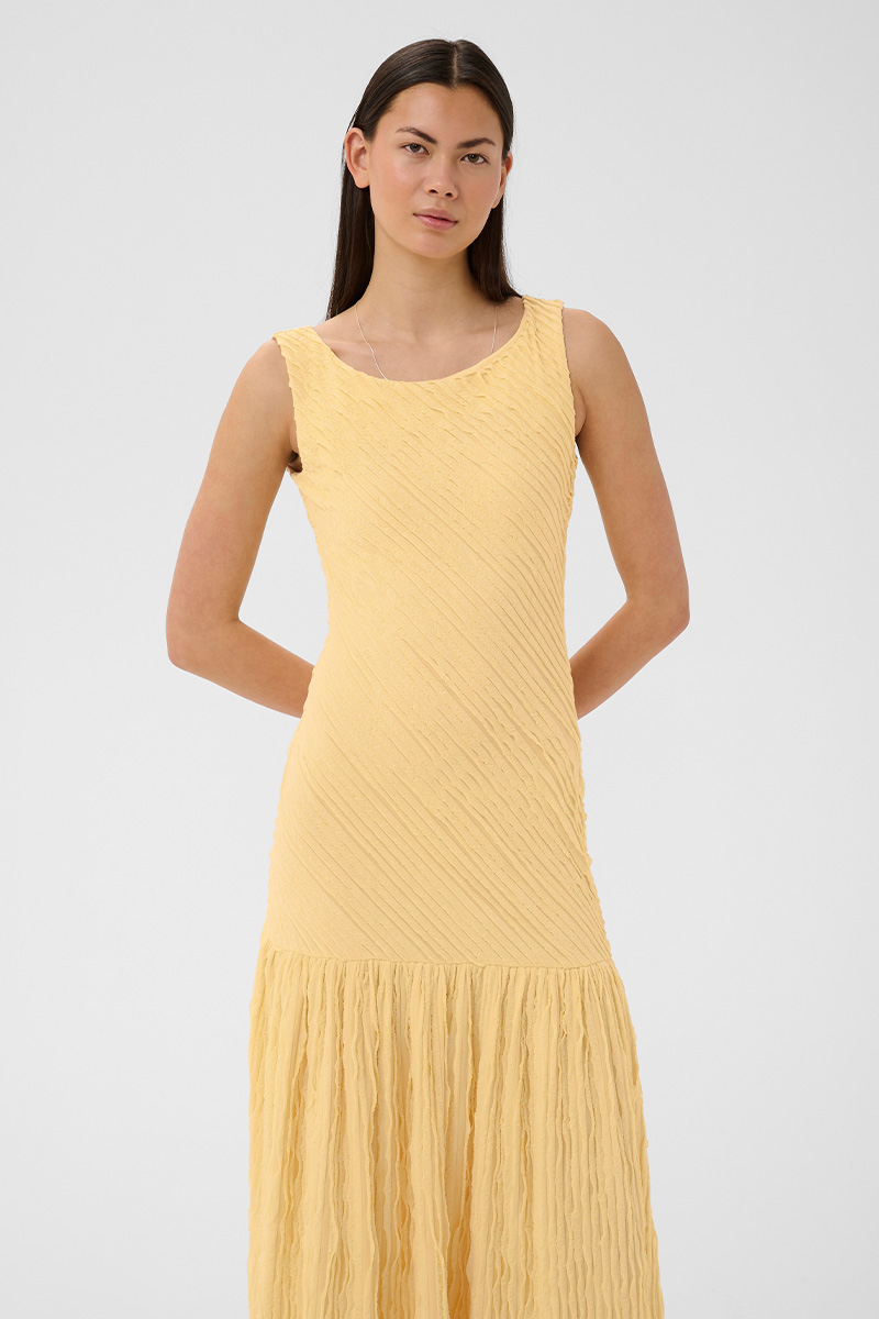 SelmaIW Fest Long Dress Chamomile - Bilde 2