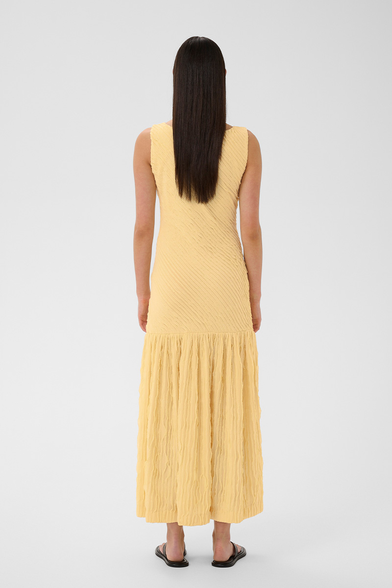 SelmaIW Fest Long Dress Chamomile - Bilde 3