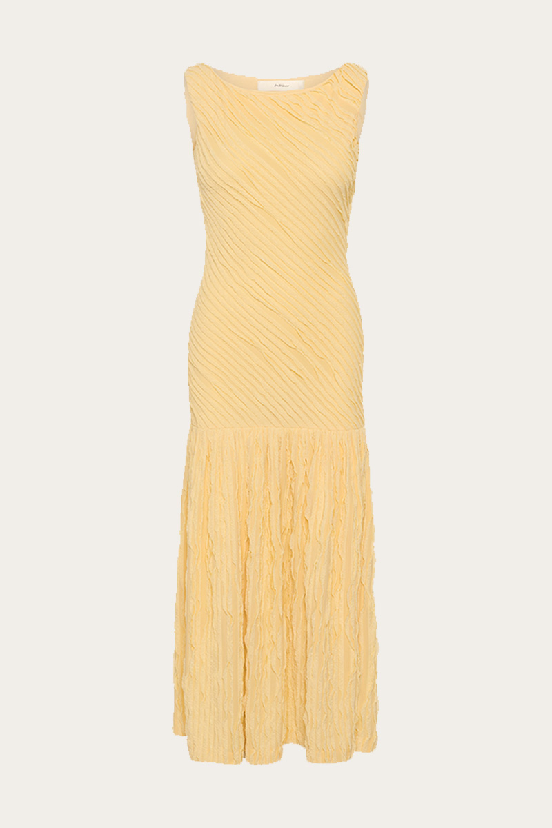 SelmaIW Fest Long Dress Chamomile - Bilde 5