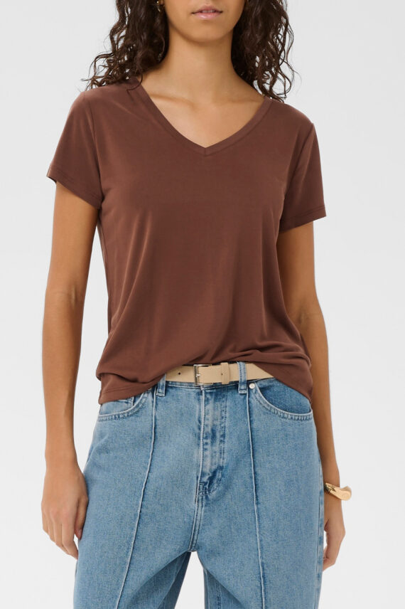 SLColumbine V-Neck Cappucino