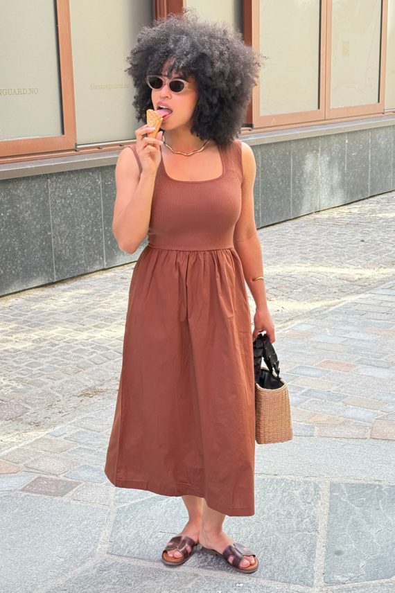 SLSimone Phoebe Dress Cappuccino