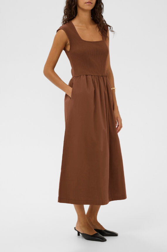 SLSimone Phoebe Dress Cappuccino