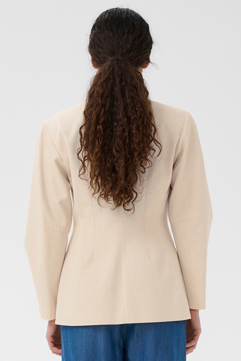 VeetaIW Blazer Ecru White - Bilde 2