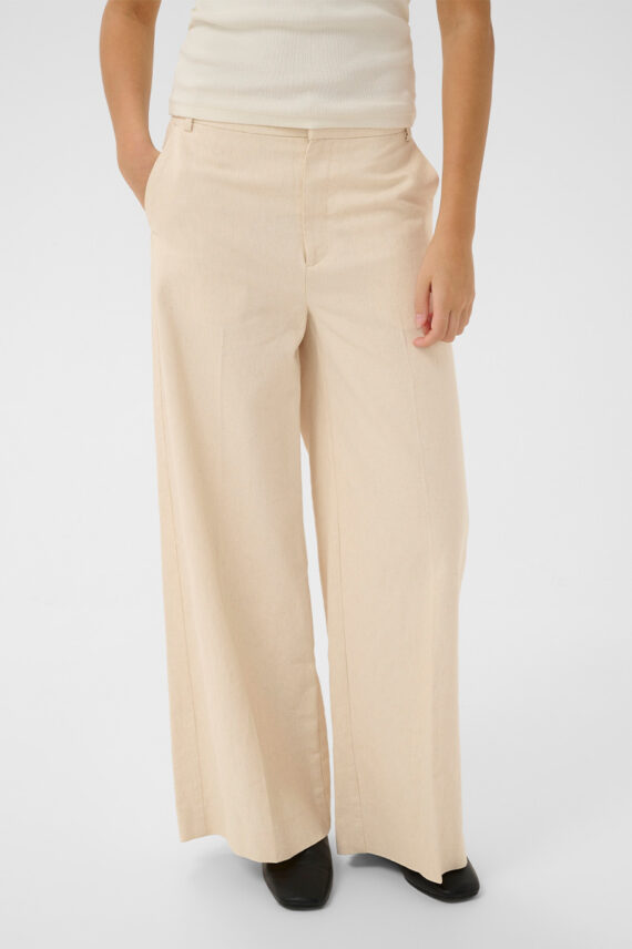 VeetaIW Pant Ecru White