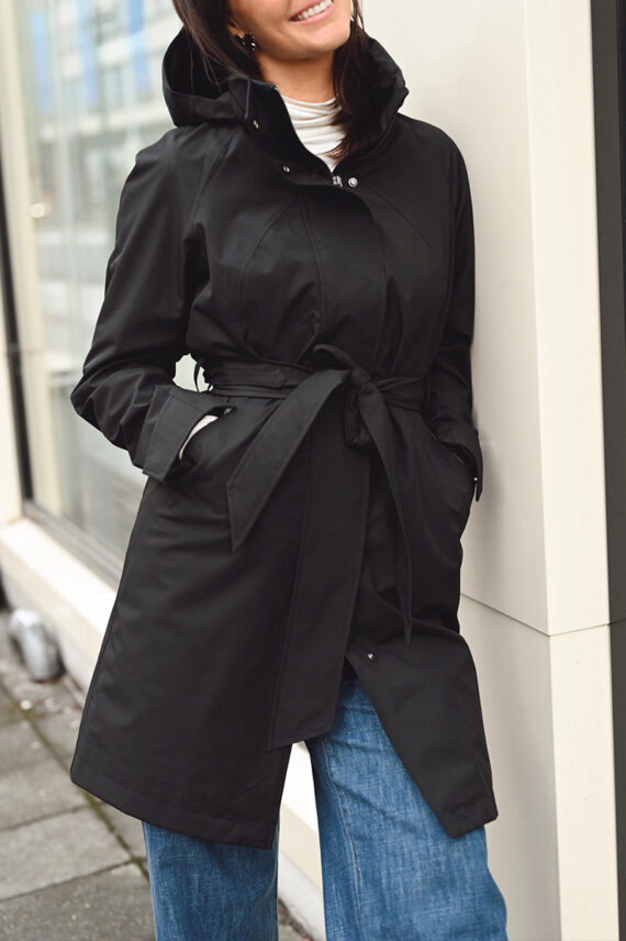 Winona Parka Coat Black