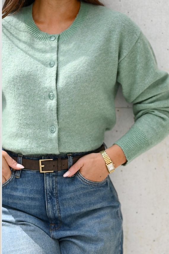 Mille Cardigan Green