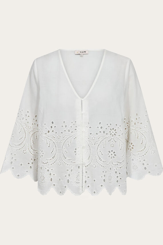 Aiana Blouse White