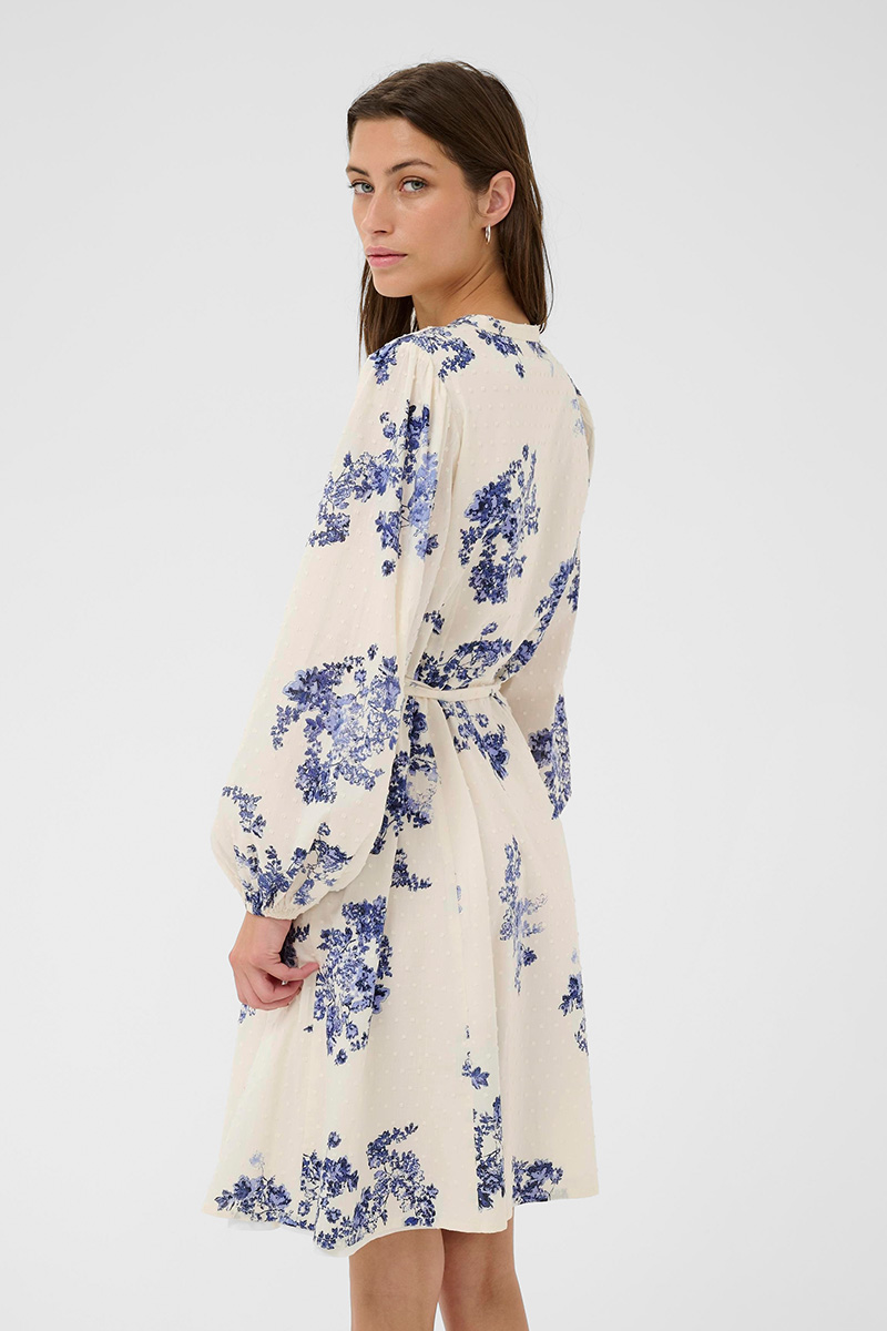 AviraPW Dress Blue Shadow Flower Print - Bilde 5
