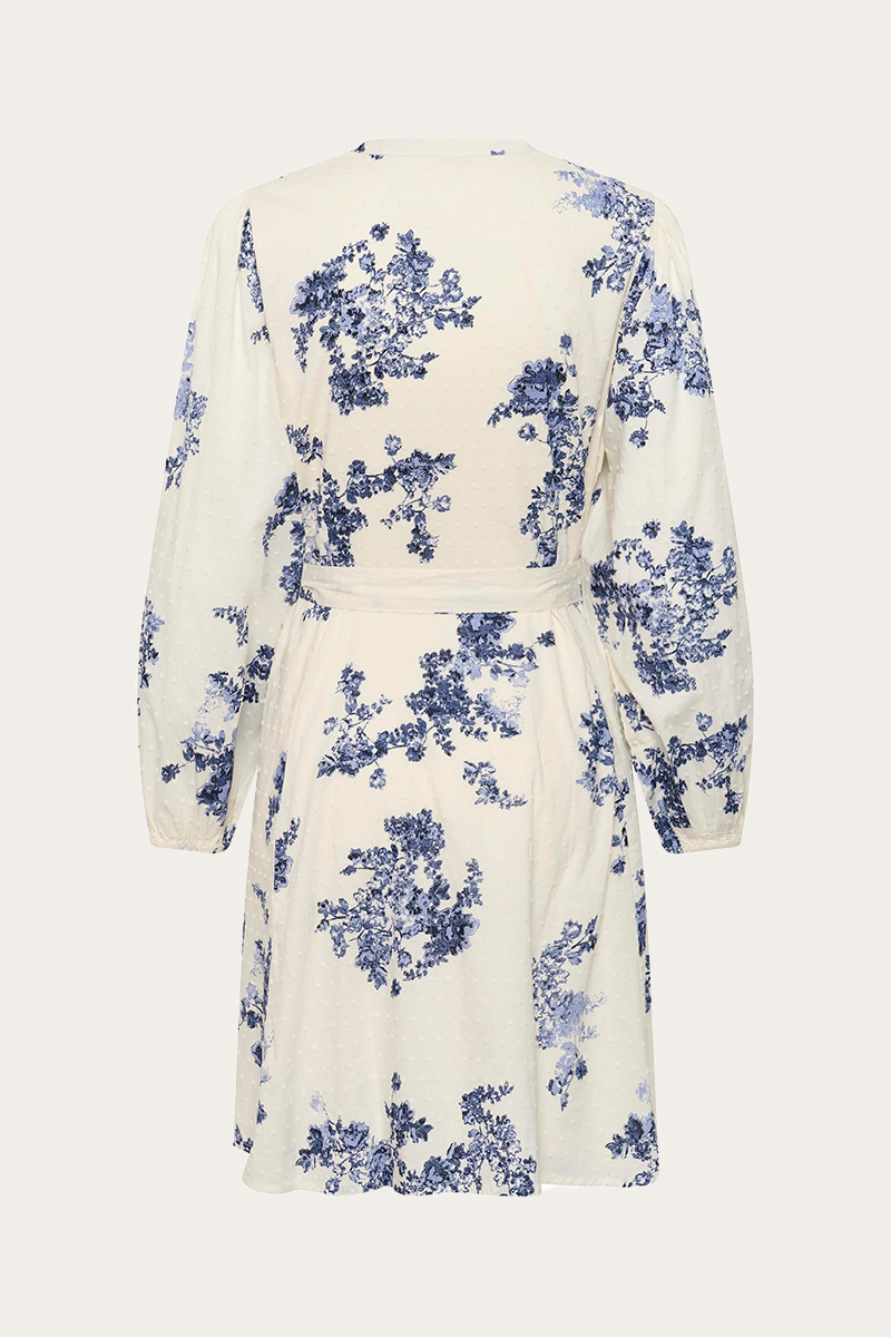AviraPW Dress Blue Shadow Flower Print - Bilde 7